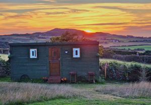 Outbuilding with sunset- click for photo gallery